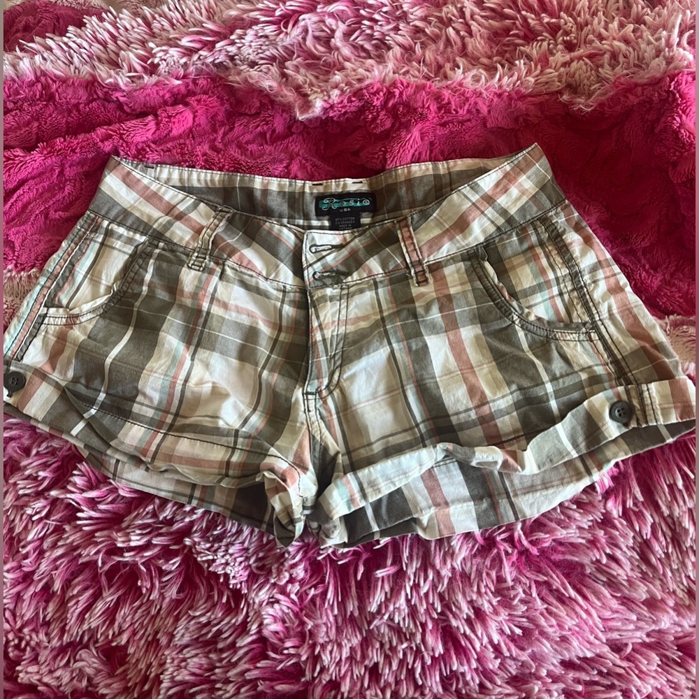Checkered Booty shorts